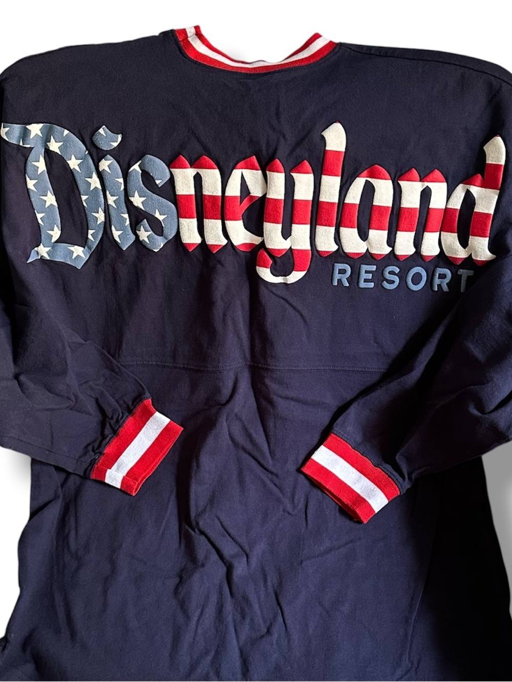 Disney Parks Spirit Jersey Disneyland America Flag USA 4th July Mickey Adult XL